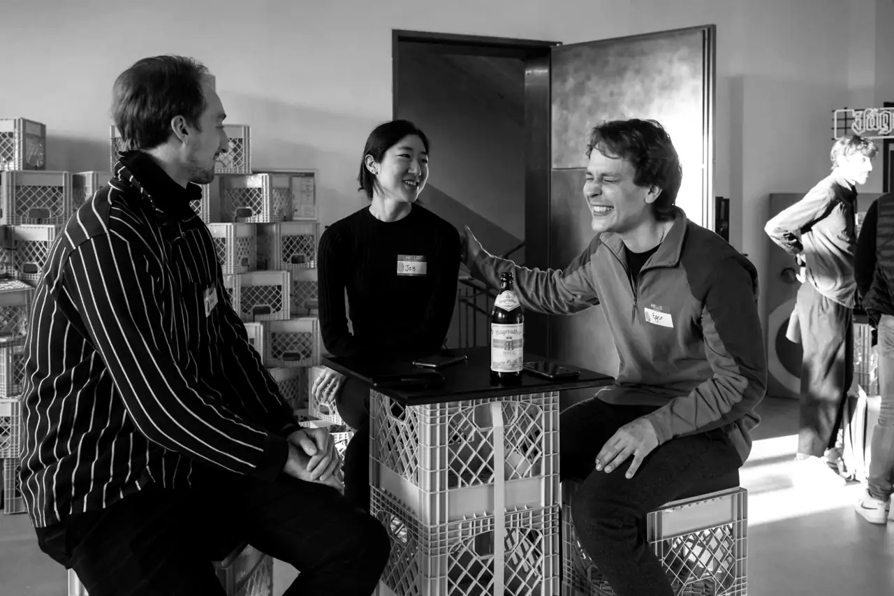 Networking an den Stehtischen