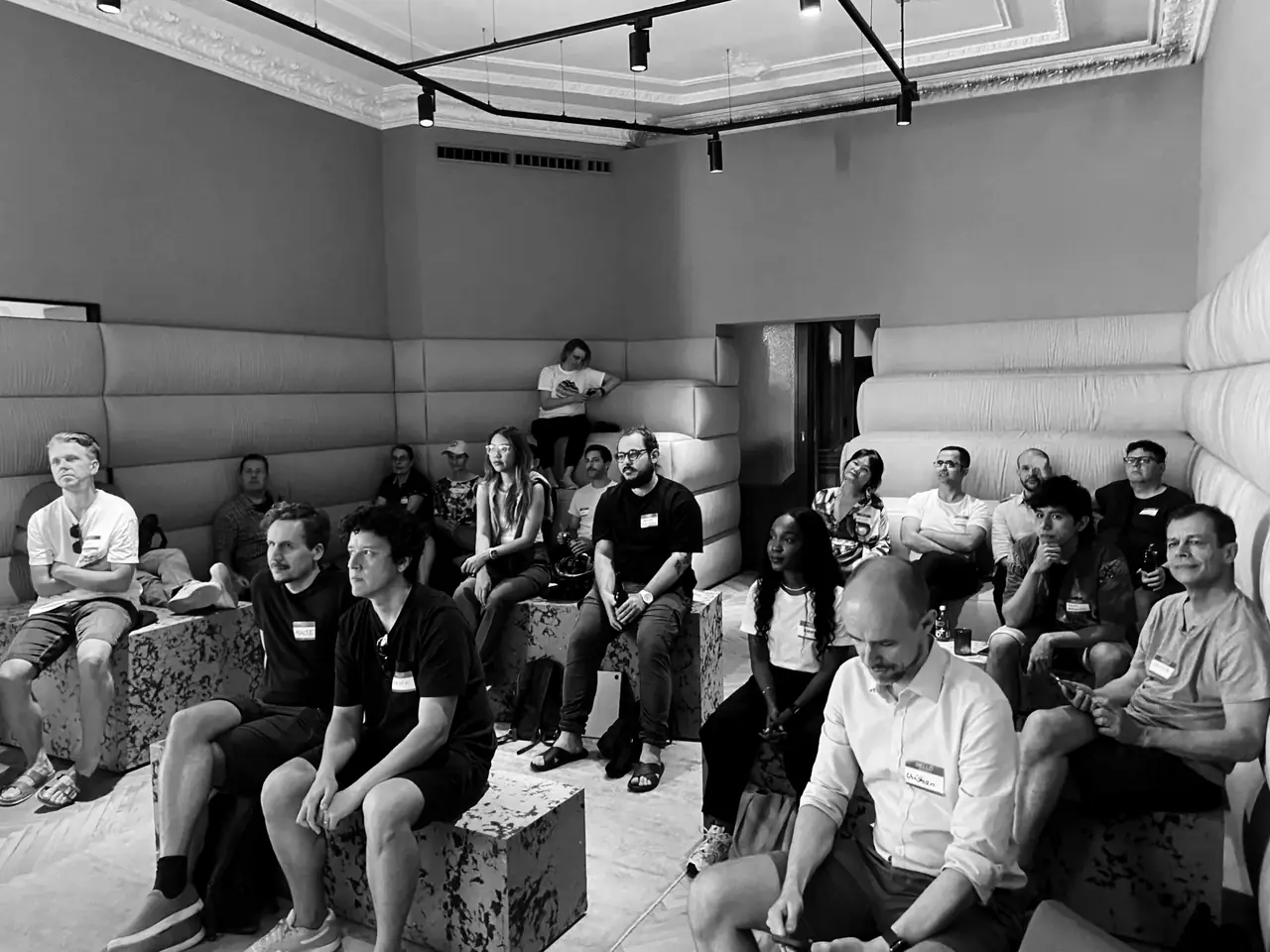 Publikum beim vierten Meetup
